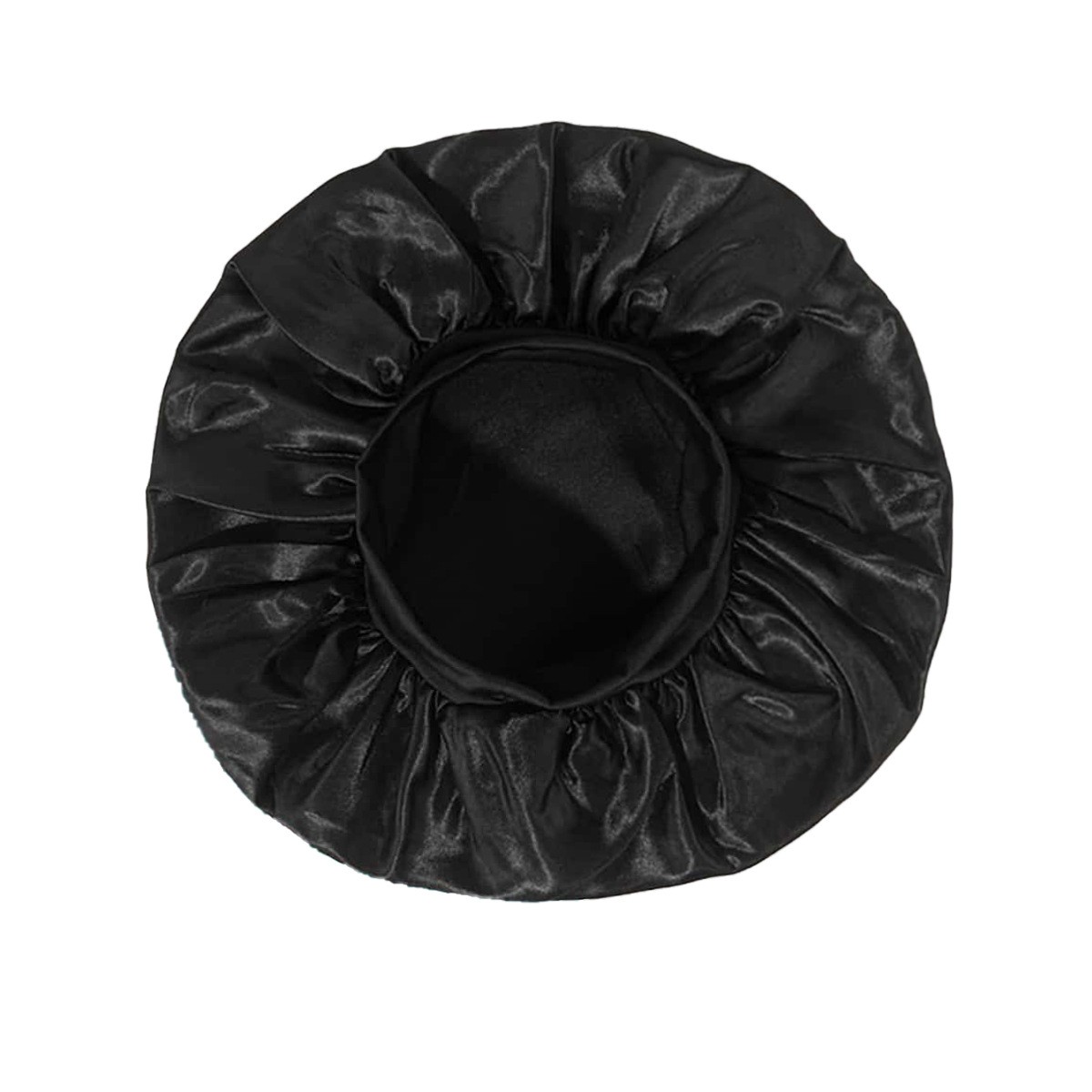 Satin Silk Bonnet for Sleeping, Double Layer Silk Sleep Cap for Men & Women Soft