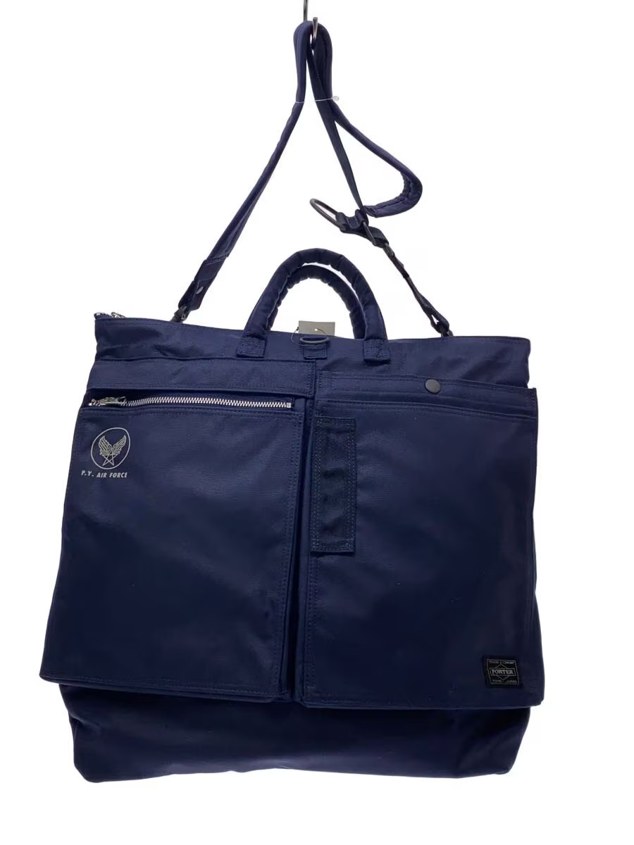 PORTER Shoulder Bag NVY Solid P 2Y
