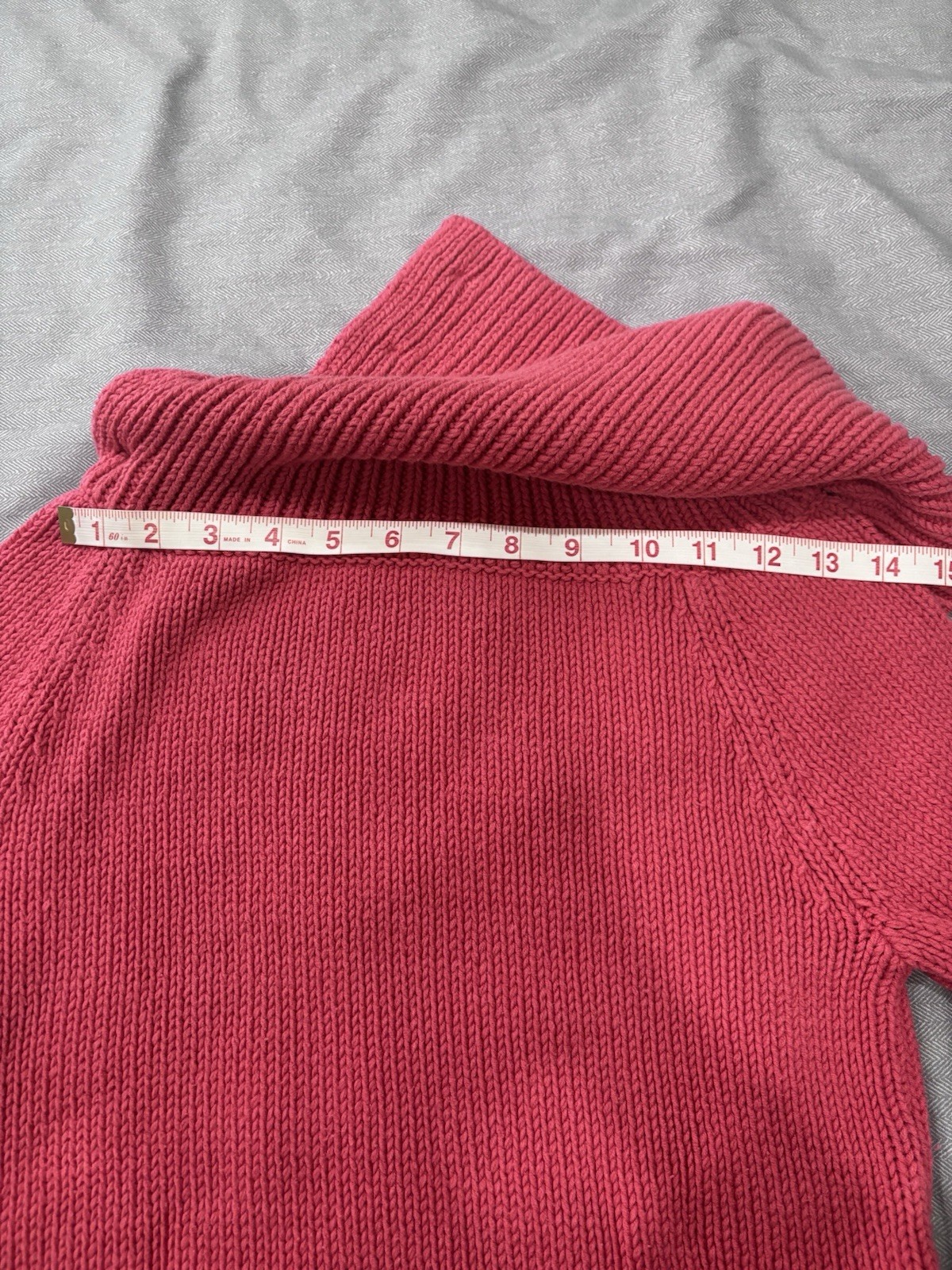Banana Republic (XS) Magenta/Dark Pink & Loft (S) Peach Knit Sweater Top Bundle