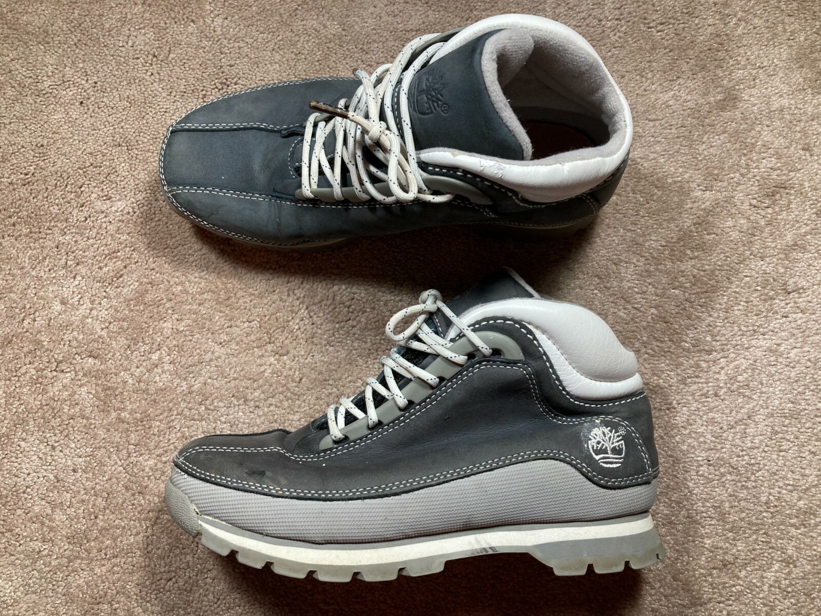 Timberland ACT Active Comfort Technology Gray Hiking Trail Boots Womens Size 7M