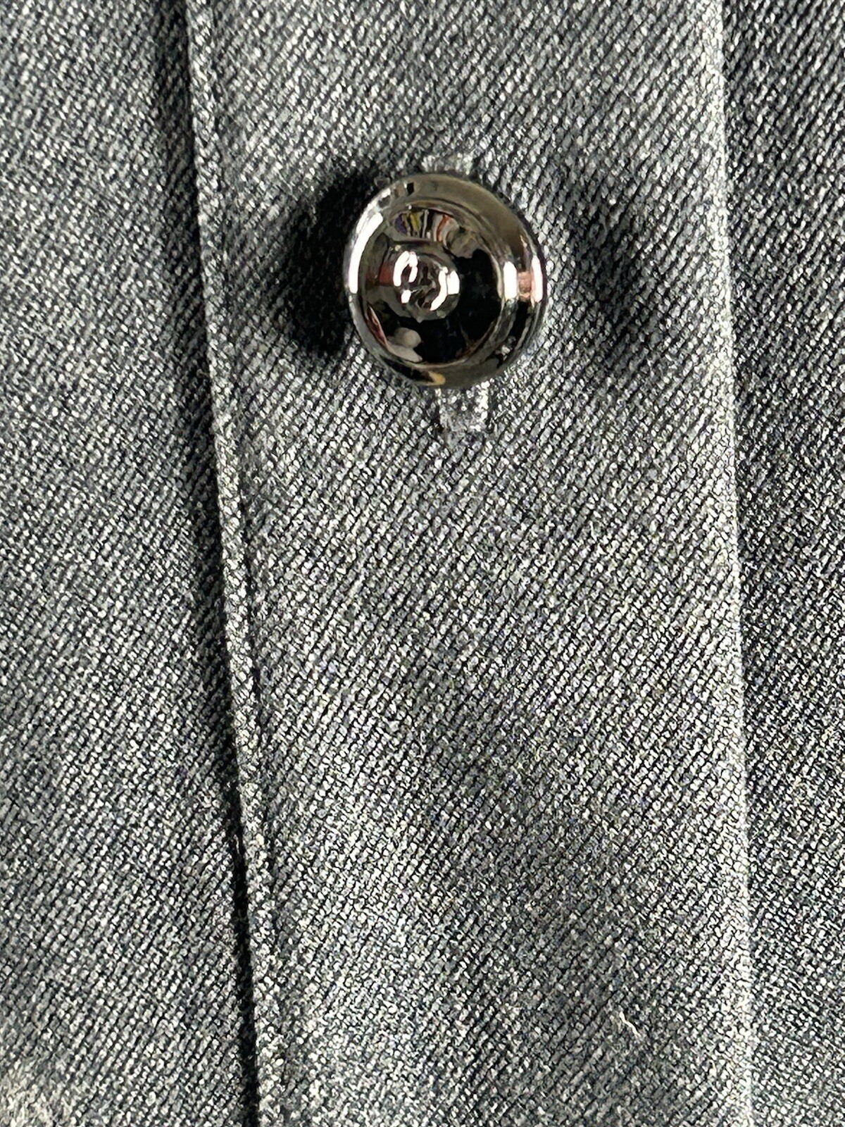 St John Sport Blazer Jacket By Marie Gray Charcoal Gray With Grommets Size Sm