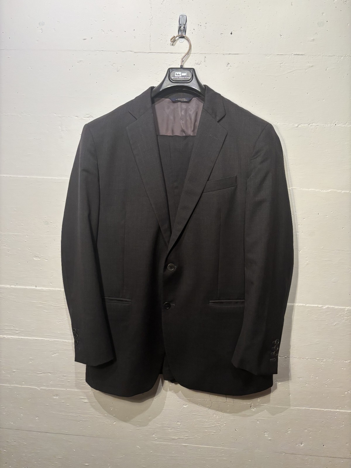 Brooks Brothers 1818 Madison Suit 44L 39W Trabaldo Togna Wool USA