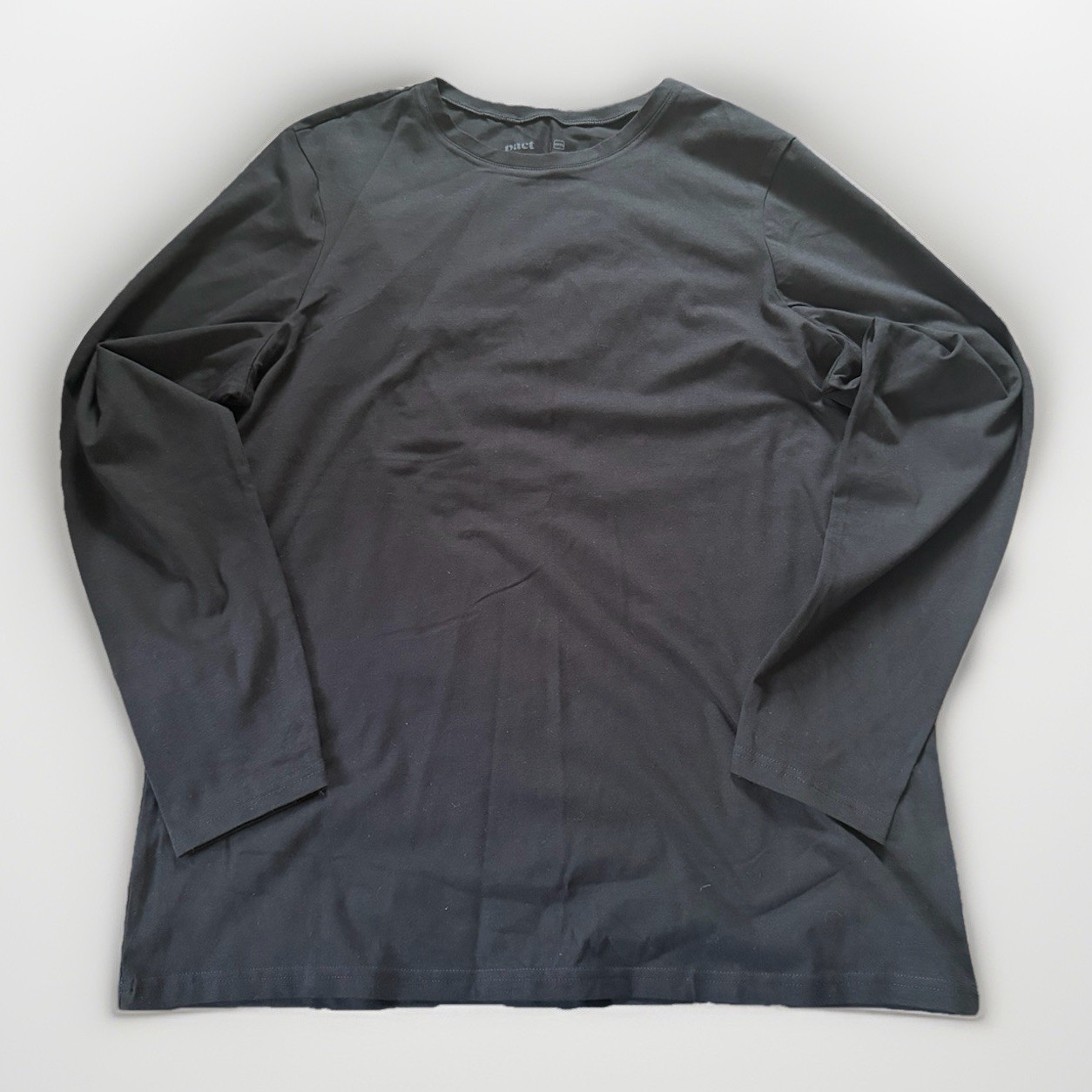 Pact Women 3XL Black 100% Organic Cotton Minimalist Staple Sustainable Top