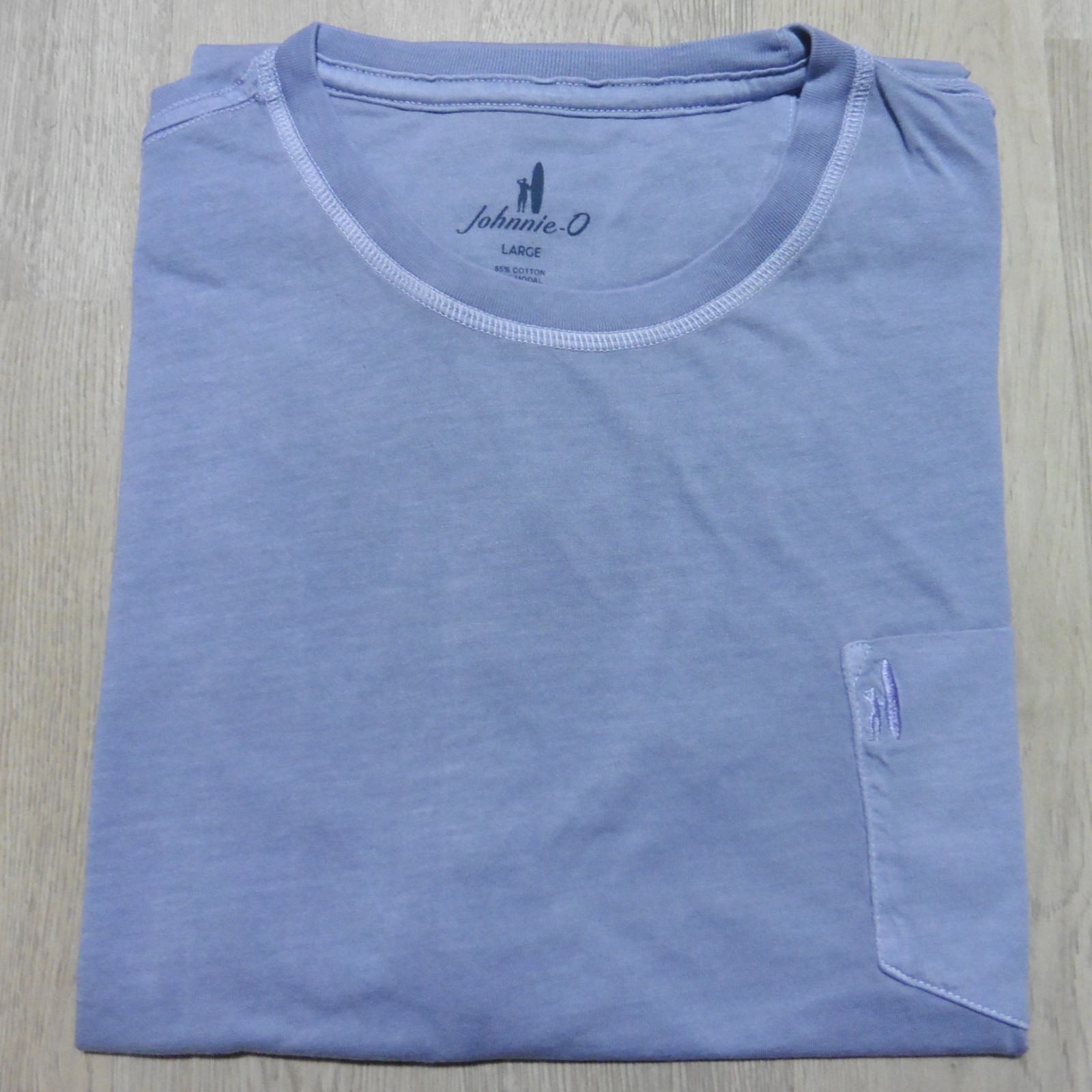 JOHNNIE-O Mens M MEDIUM T SHIRT DALE 2.0 SHORT SLEEVE GOLF TEE NAVY MALIBLU