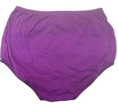5 Pack Vanity Fair Perfectly Yours Cotton Brief Magenta Panty 15320 Sz 7/L