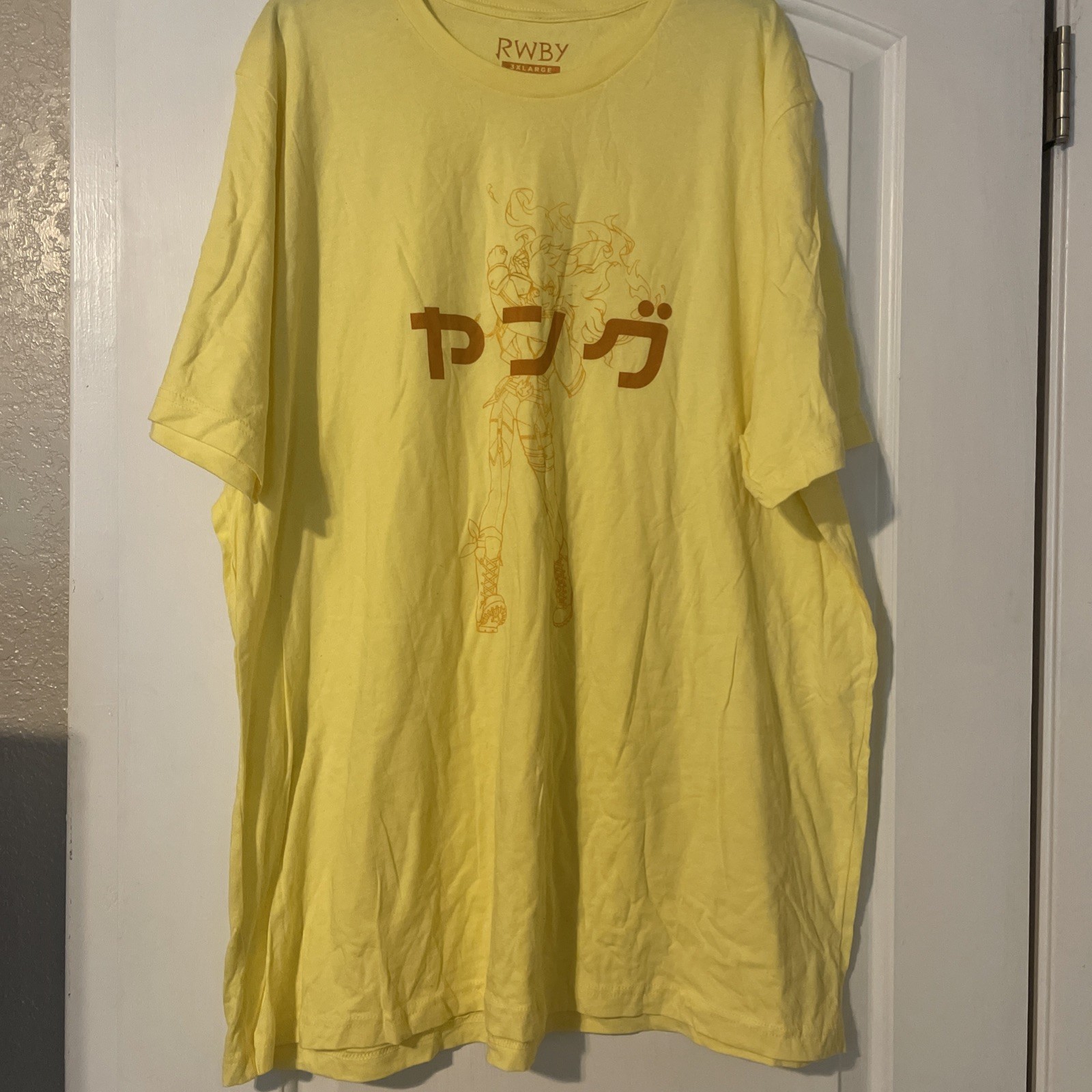 RWBY ROOSTER TEETH YANG T SHIRT SIZE 3XL