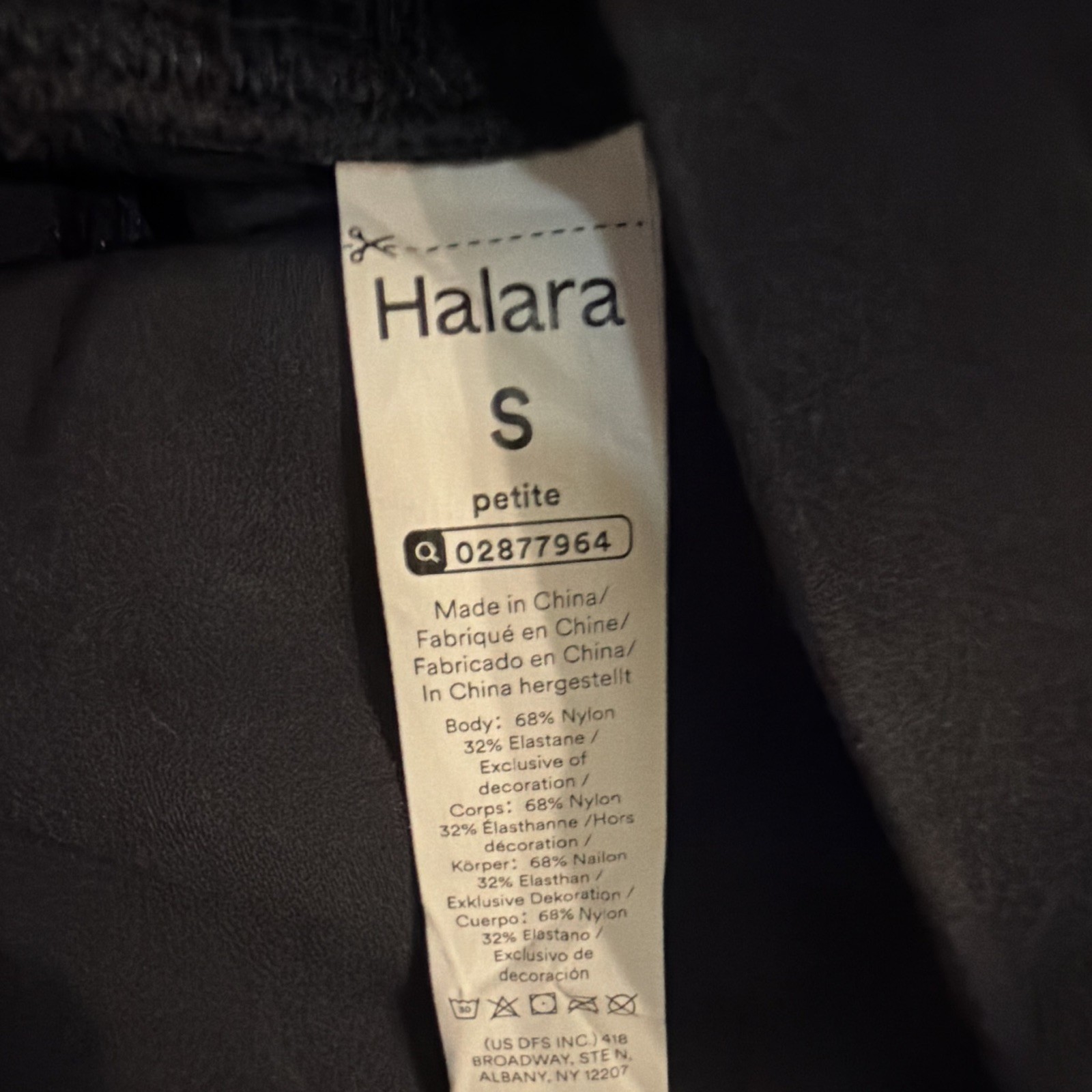 Halara UltraSculpt Black Solid Pull-On Flared Yoga Pants Women’s S Petite