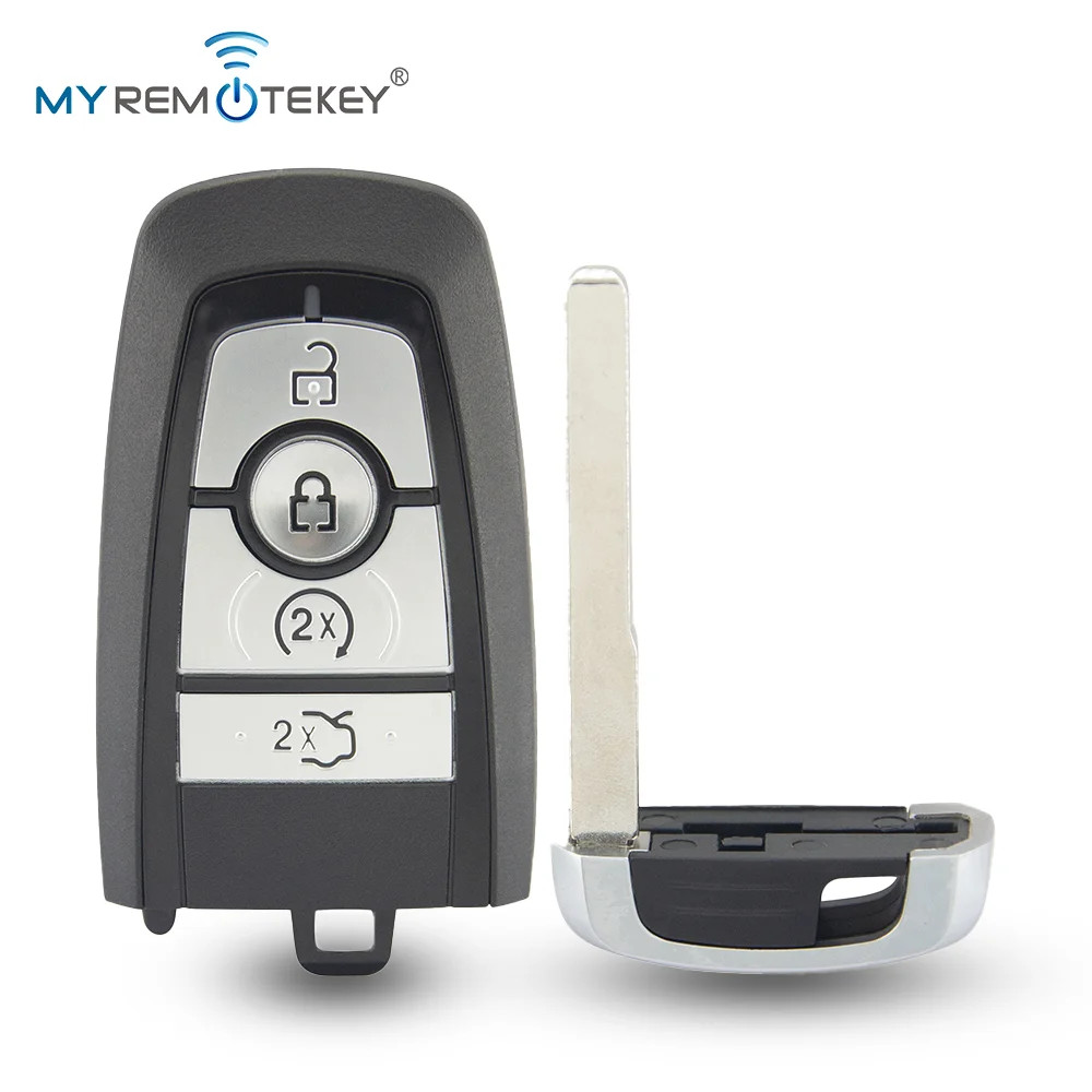 Car smart key 4 button 902MHZ ID49 chip NCF2951F for 2017-2020 Ford Edge Mustang