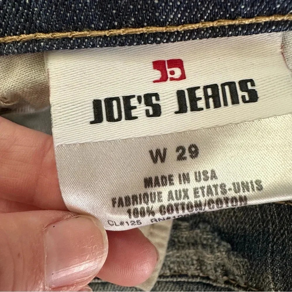Joe’s Jeans Vintage Series 1971 Women’s Medium Wash Distressed Jeans Sz 29 GUC