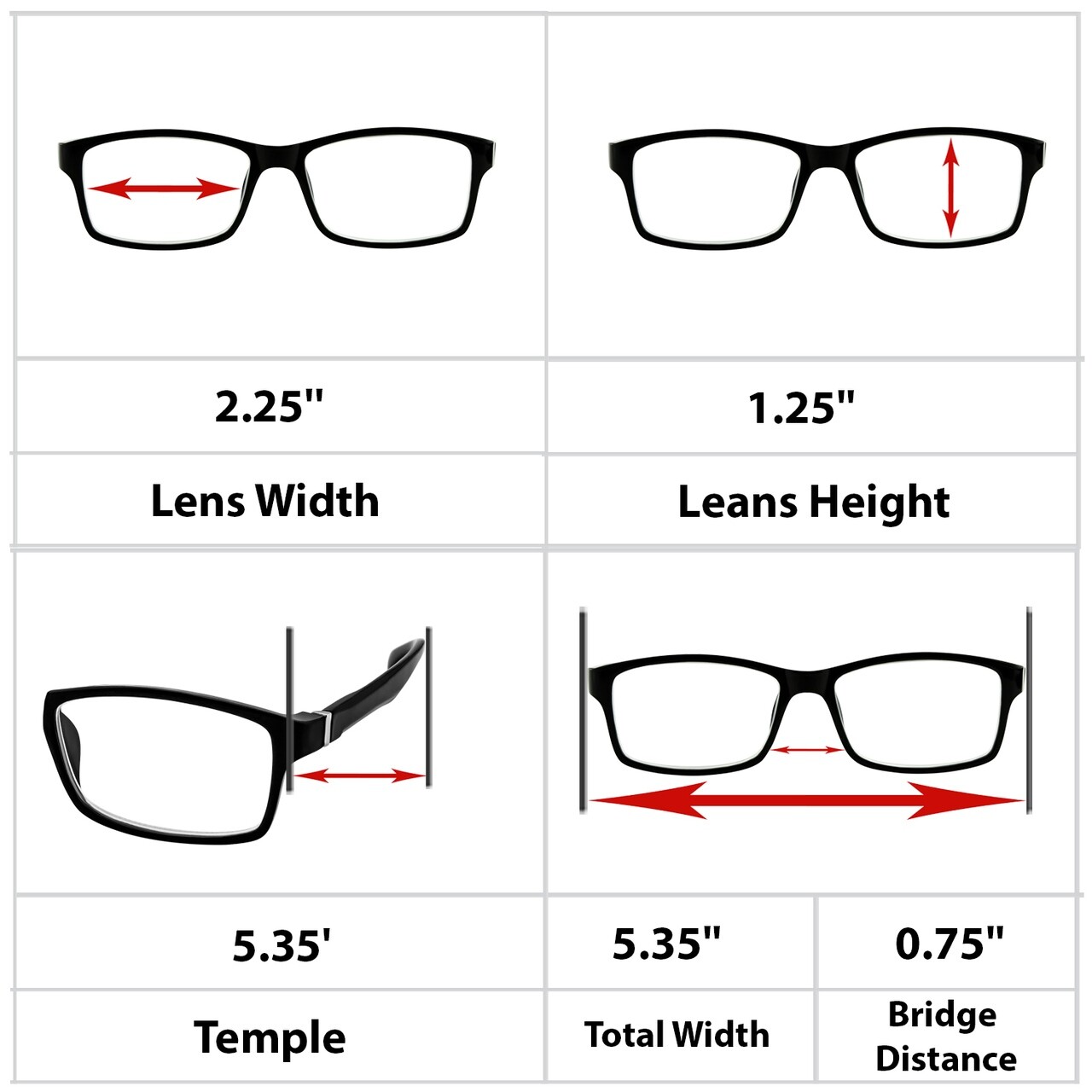 NEW Computer Glasses | Stop Eye Strain | 2 Pack | Anti Blue Light, UV Protection