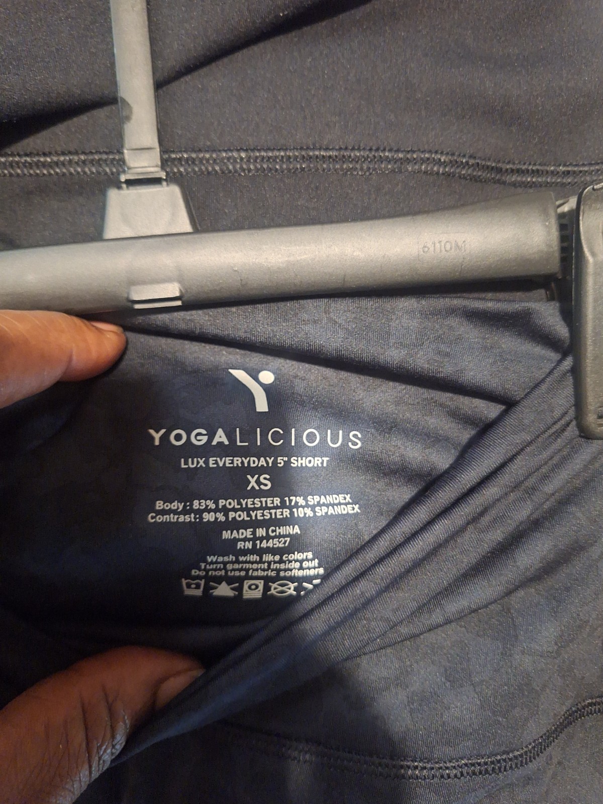 Yogalicious Lux Everyday Women’s 5″ Inseam BIKE Shorts 2pair SZ XS NWT msrp$78