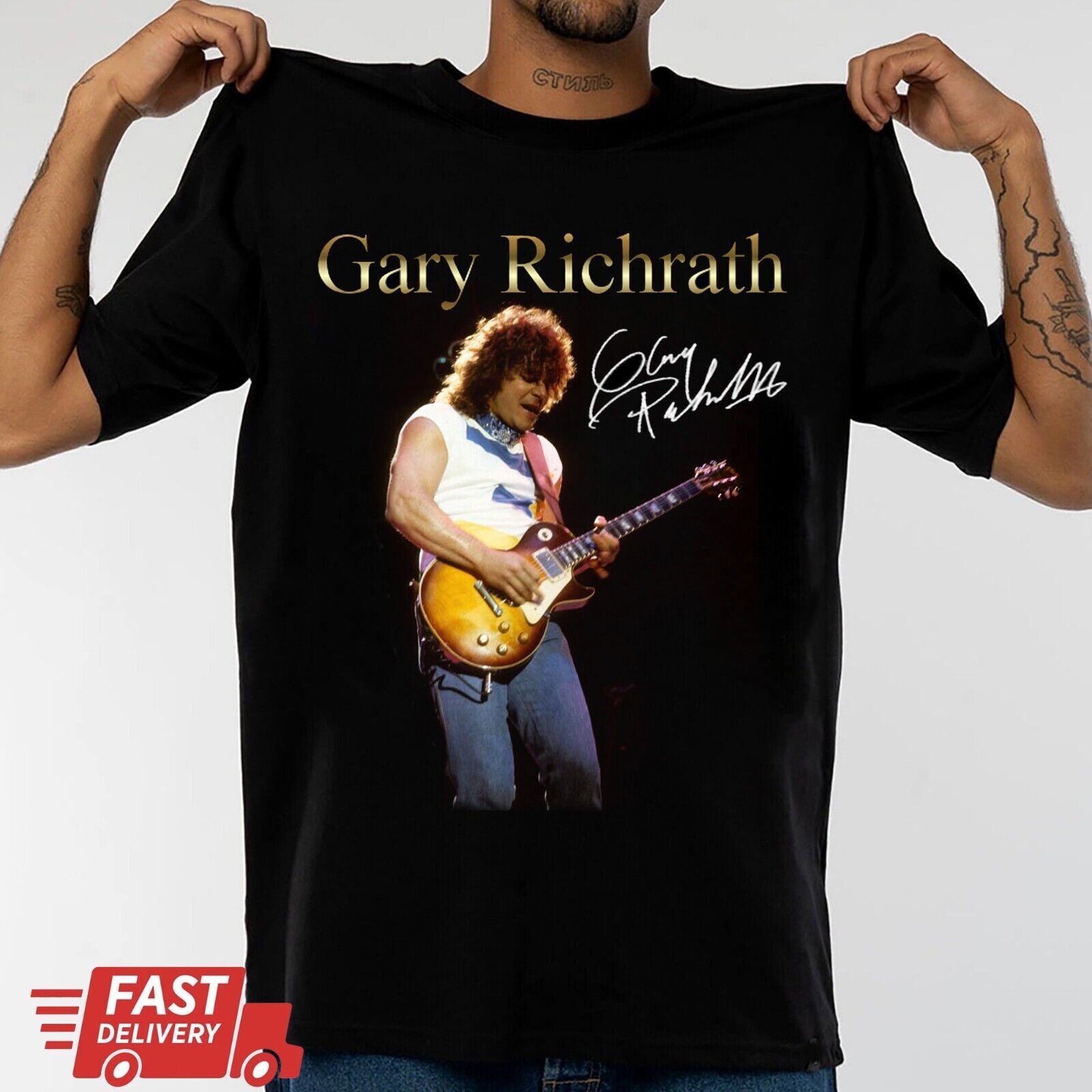 New Popular Gary Richrath shirt Live Gift For Fans Men All Size Shirt