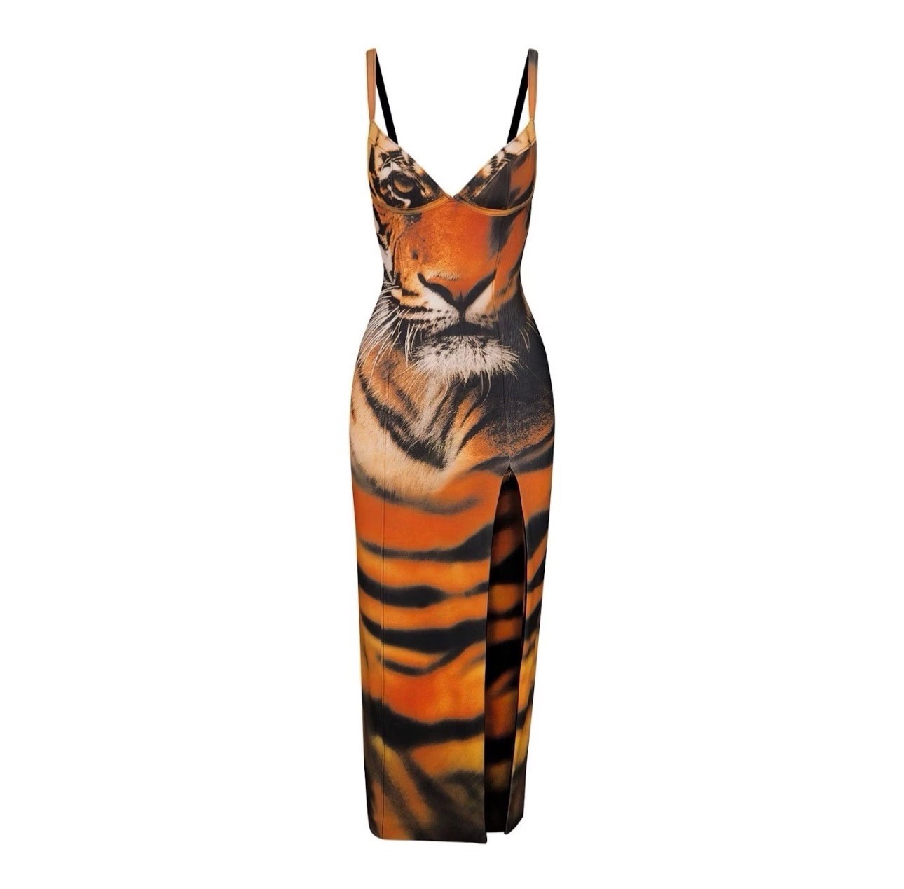 Skims X Roberto Cavalli Underwire Dress Tiger Face Print Size XS (SOLD OUT!)
