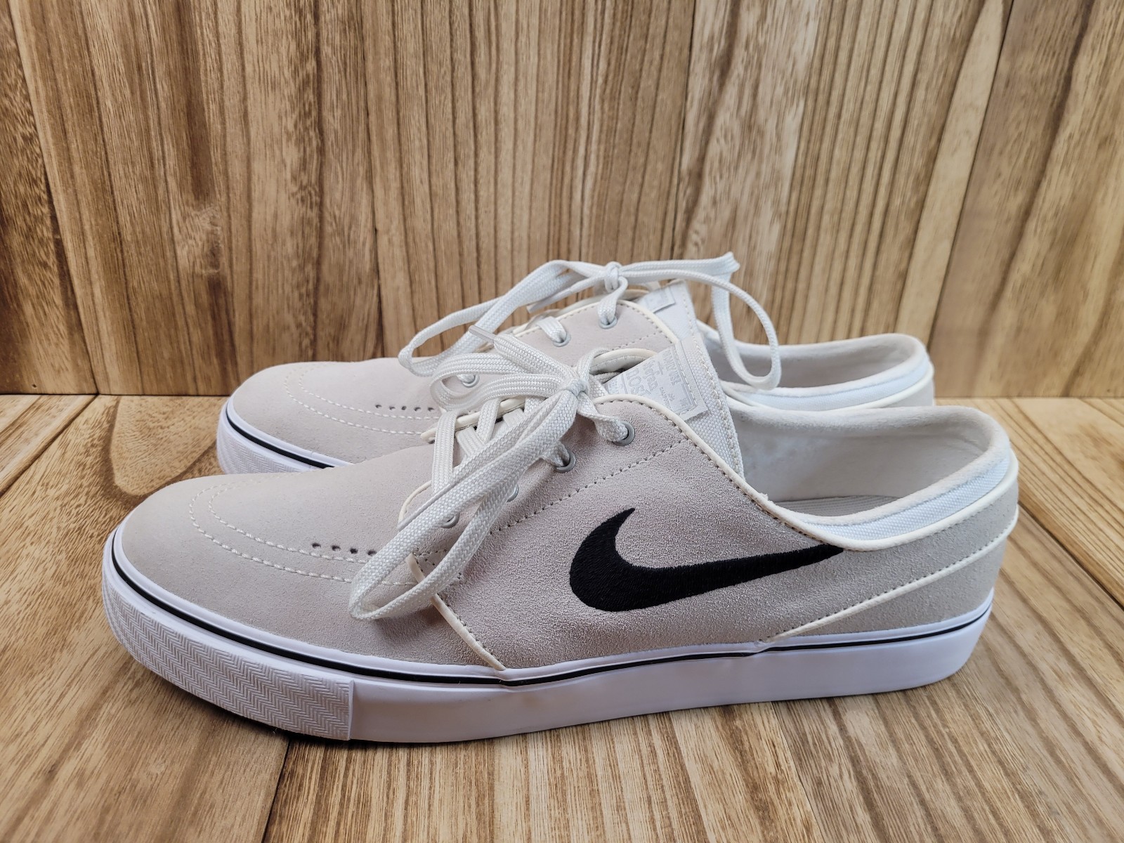 Nike Zoom SB Stefan Janoski Summit White 333824-108 Mens 10.5 Skate Shoes NICE