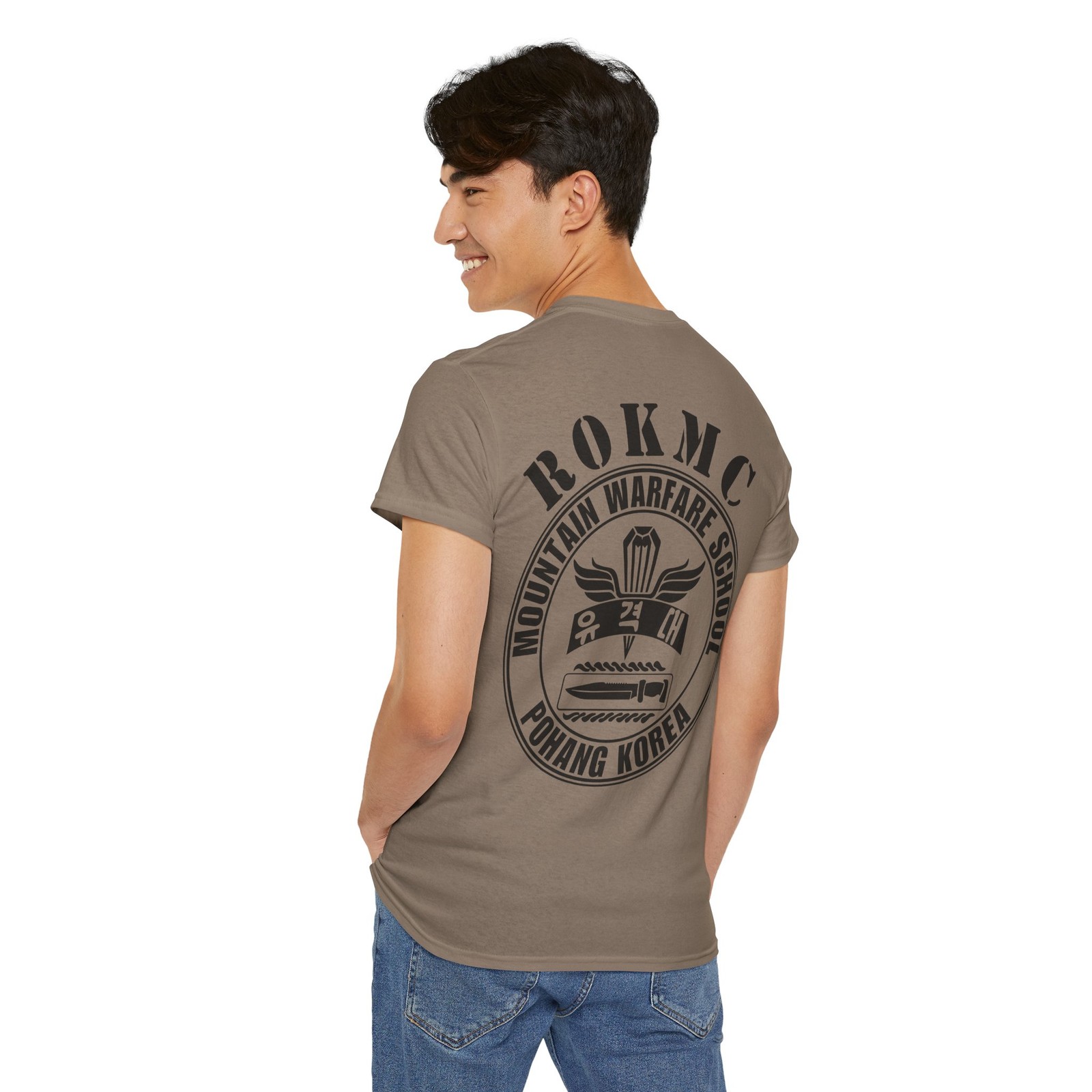 NEW Republic of Korea Marine Corps Mountain Warfare School Pohang T-Shirt HQ