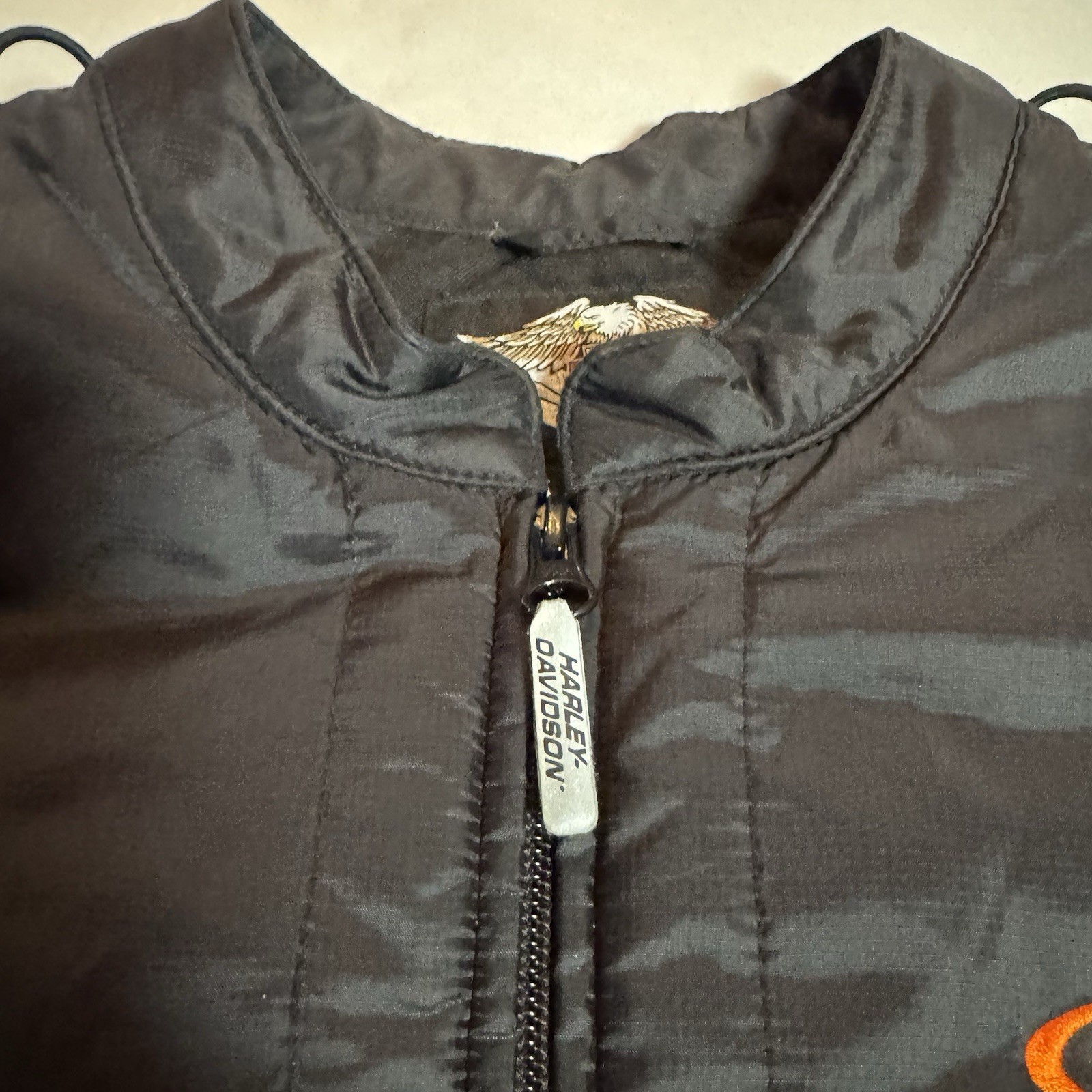 Harley Davidson FXRG Womens Quilted Inside Vented Liner Mid Layer Jacket Sz. L