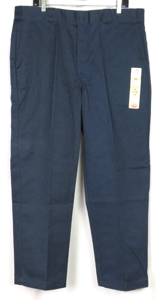 NEW! DICKIES 874 Navy Blue Easy Care Stain Resistant Work Pants Men’s 38 X 30