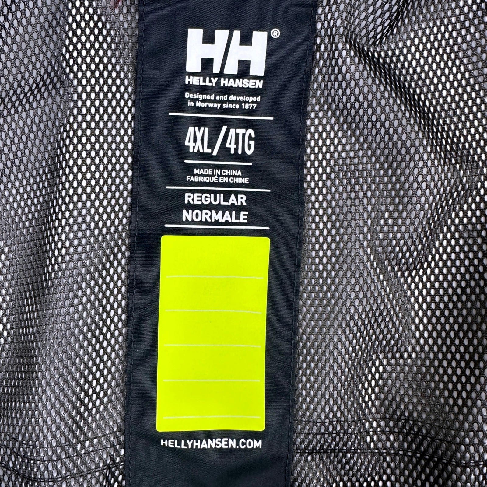 Helly Hansen Crew Vest Mens 4XL Navy Blue Sailing Windproof Fleece Lined Collar