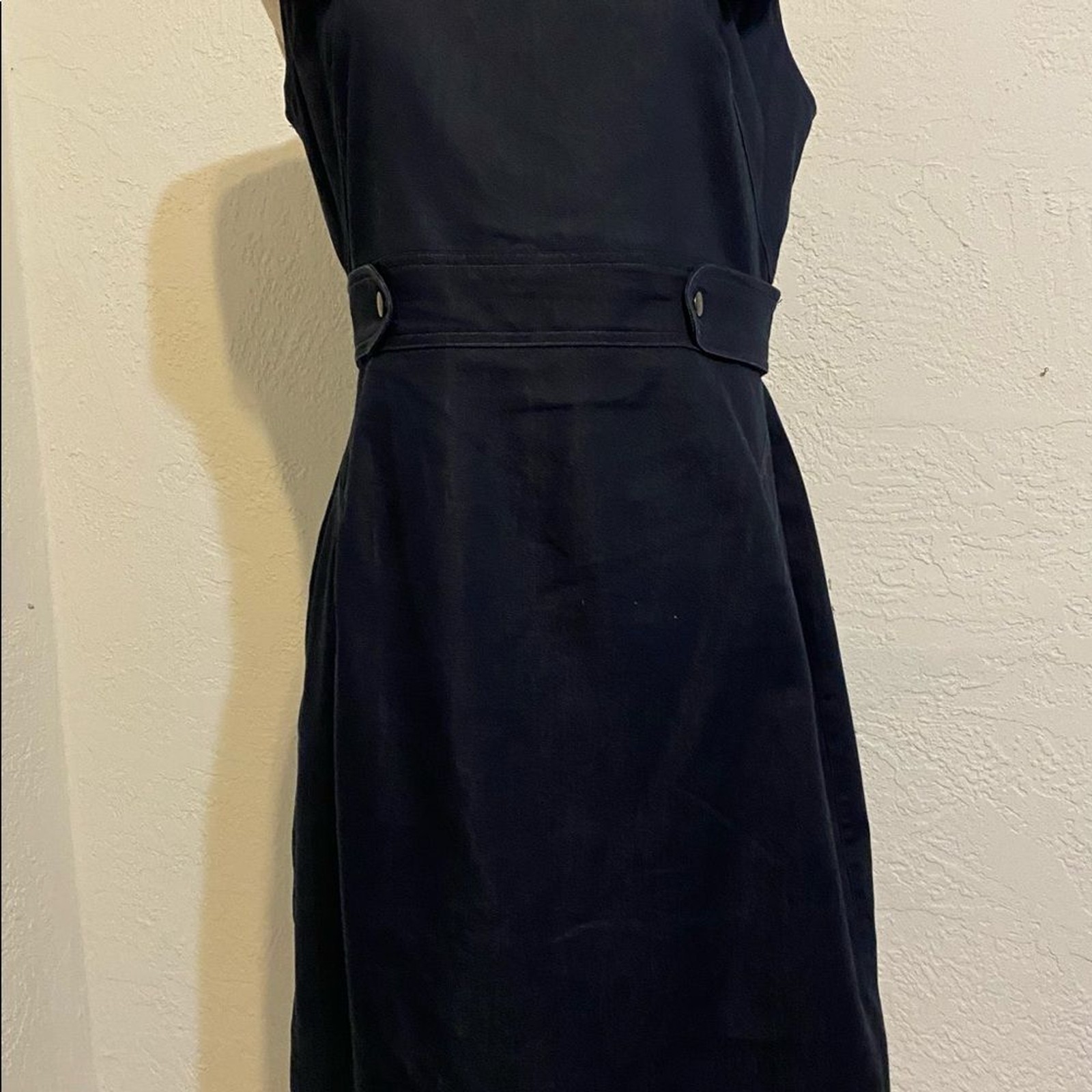 London Times Form fitting jean dress