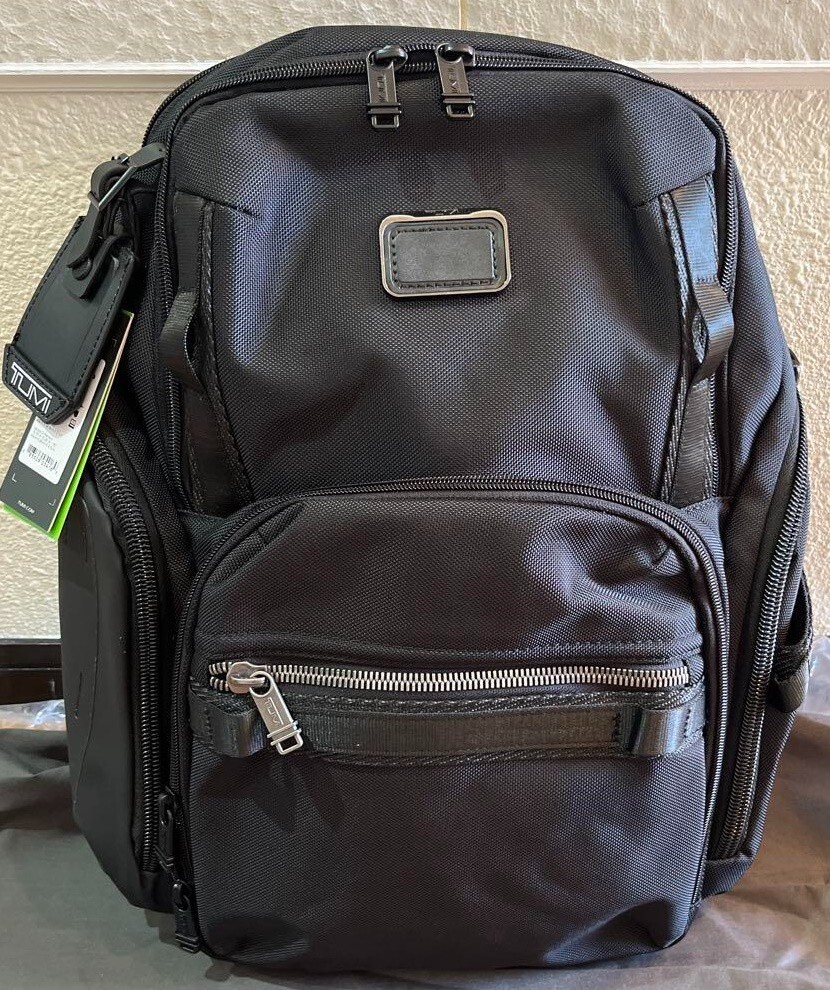 TUMI ALPHA BRAVO SEARCH Backpack Nylon Black 232789D