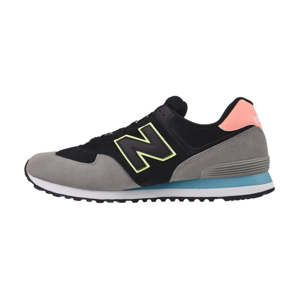 New Balance Classics Men’s Shoes Black/Grey/Neon ml574-ud2