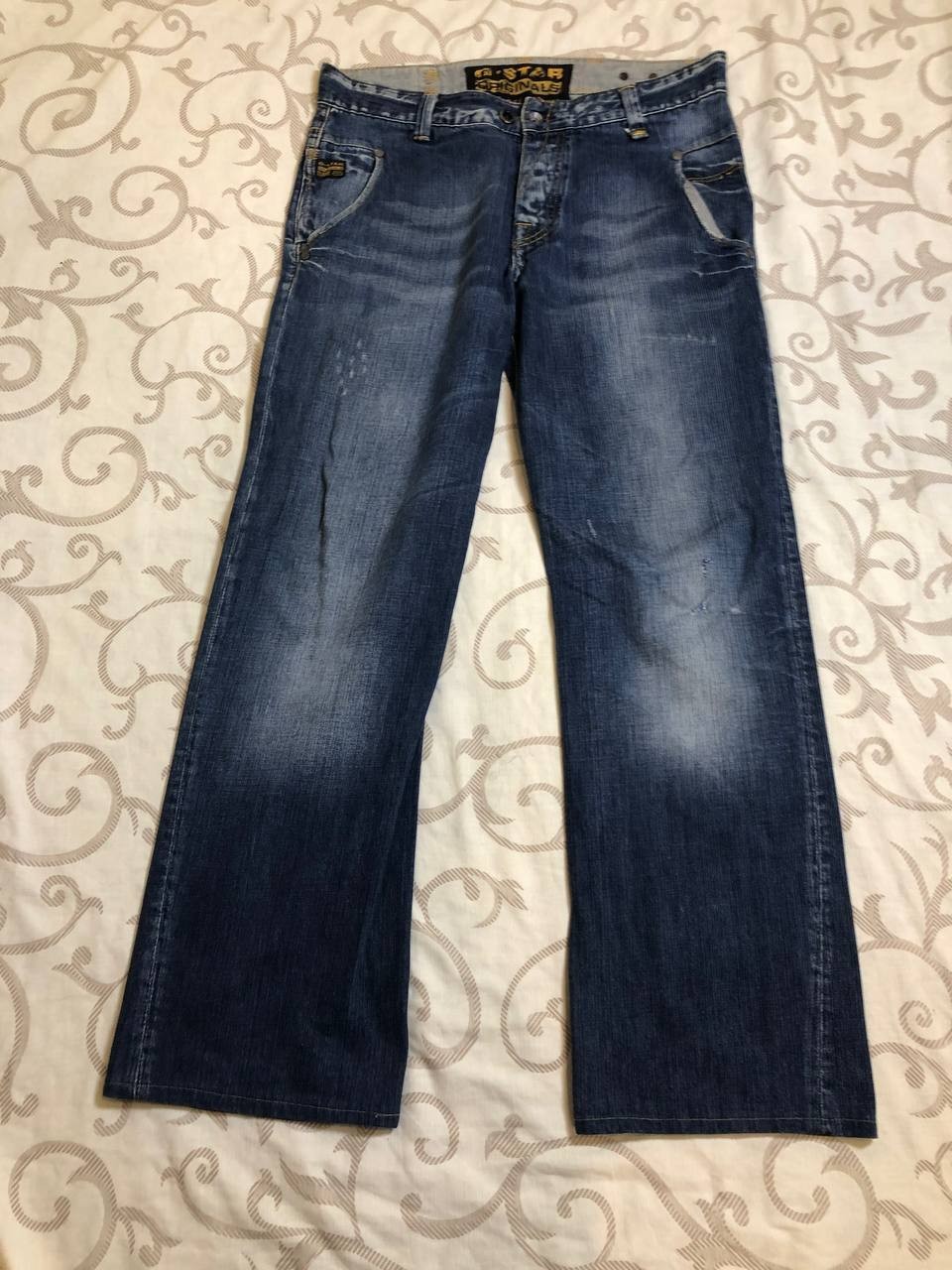 G-Star 3301 Tapered Vintage Stretch Denim 34X36