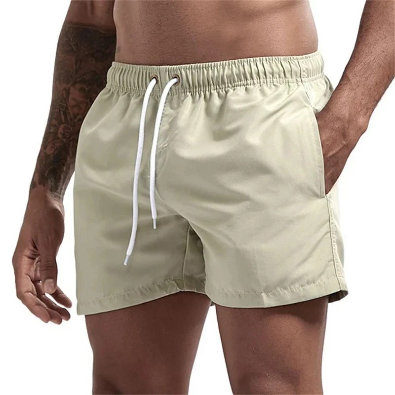 Men’s Quick Dry Mesh Lined Swim Trunks Pockets Beach Gym Shorts Pants Wear Gift