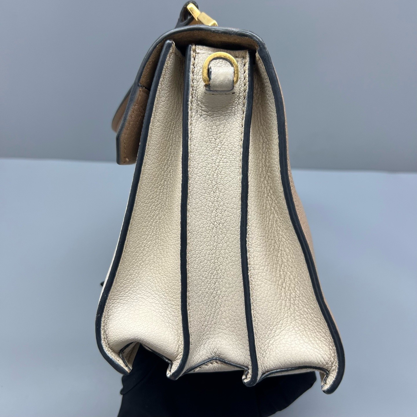 Miu Miu Pre-Owned Authentic Luxury Handbag Colorblock 27*18*13cm