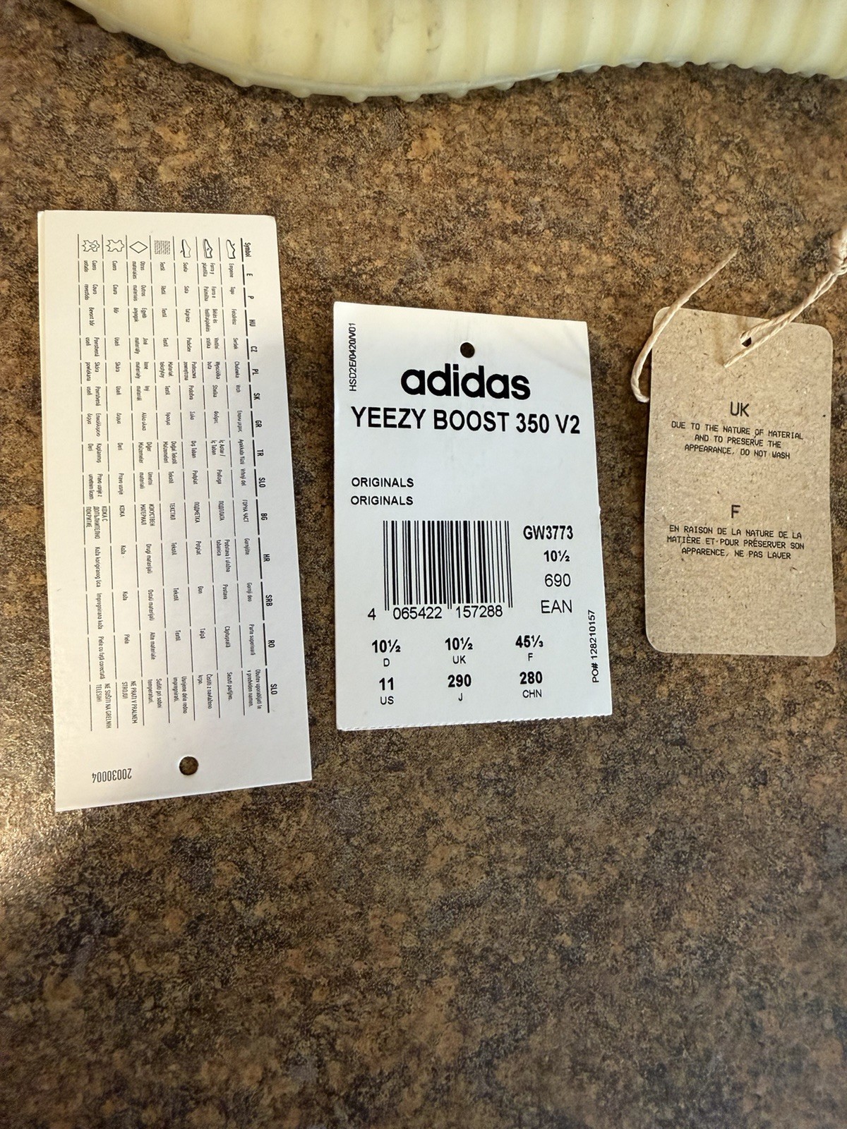 Adidas Yeezy Boost 350 V2 MX Oat Men’s Size 11 With Original Tags And StockX Tag