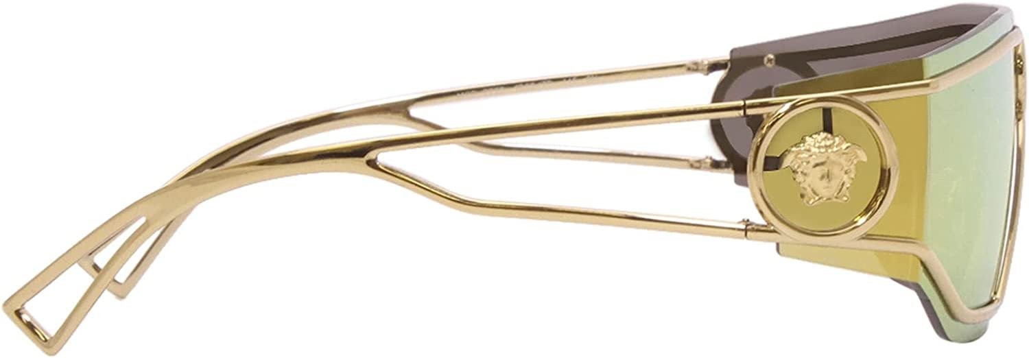 Versace VE2226 10027P Gold Mirrored Sunglasses
