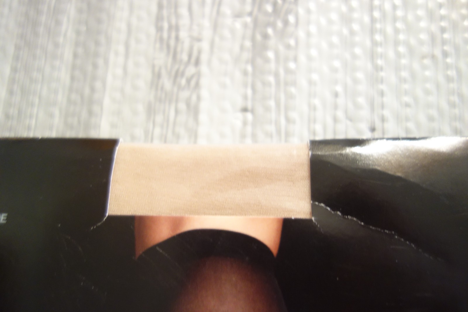Talbots Pantyhose Silky Sheer Pale Nude Size B Sheer Toe Control Top