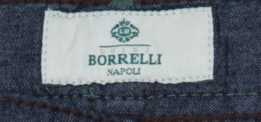 Luigi Borrelli Denim Blue Jeans – Extra Slim – 34/50 – (CAR07611570)