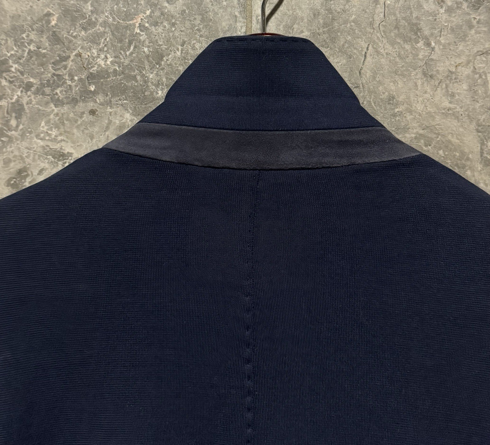 LORO PIANA ‘Sweater Jacket’ Lightweight Knit Cotton Jersey Piquè 52 IT $3250+