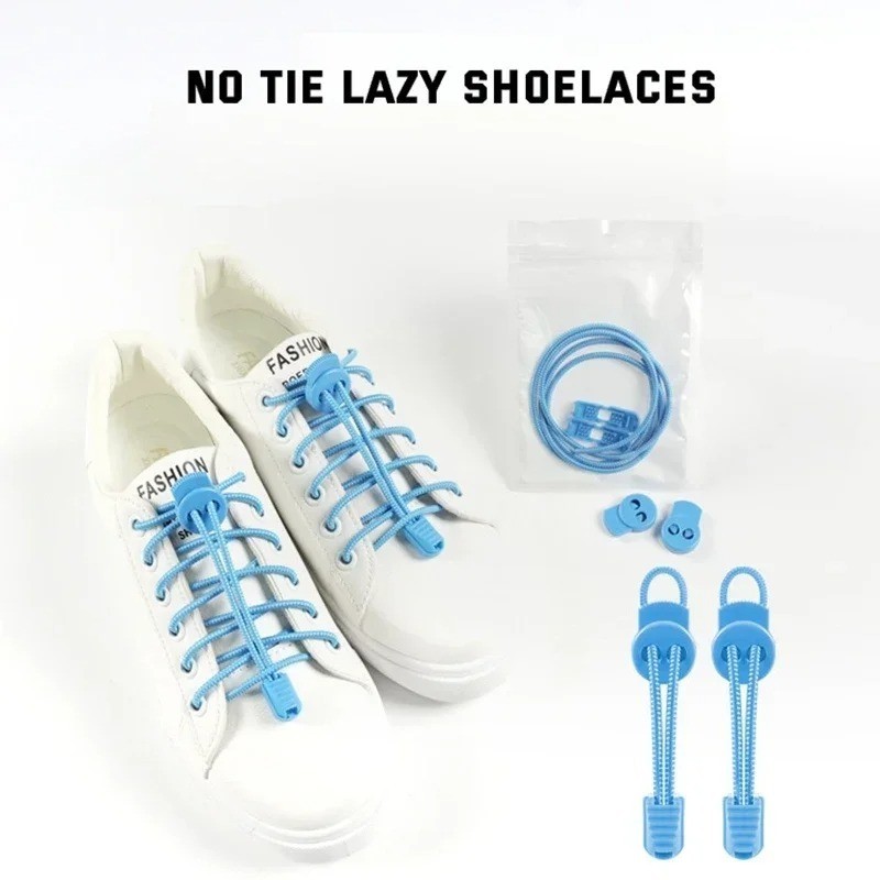Lock Laces Elastic No Tie Shoelaces One Size Fits All