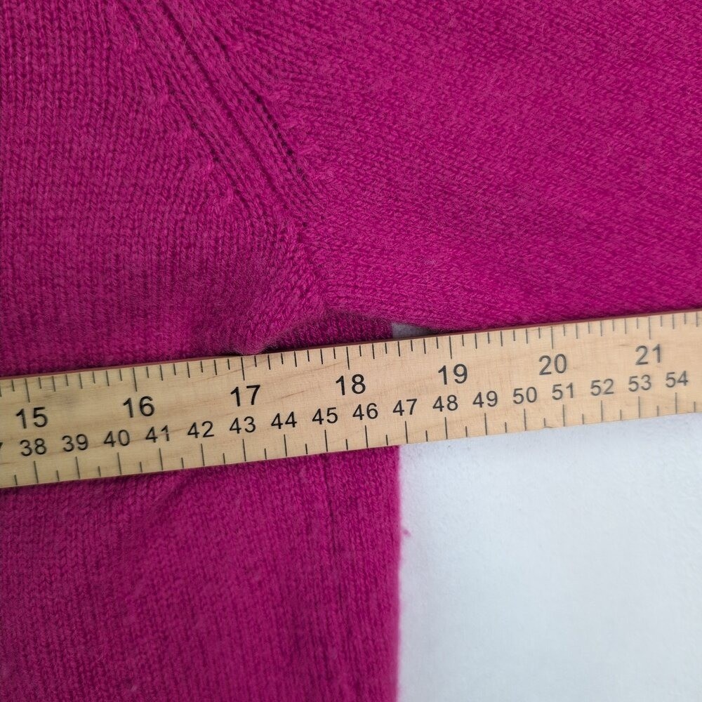 Babaton Cashmere Crewneck Sweater L – Fuchsia