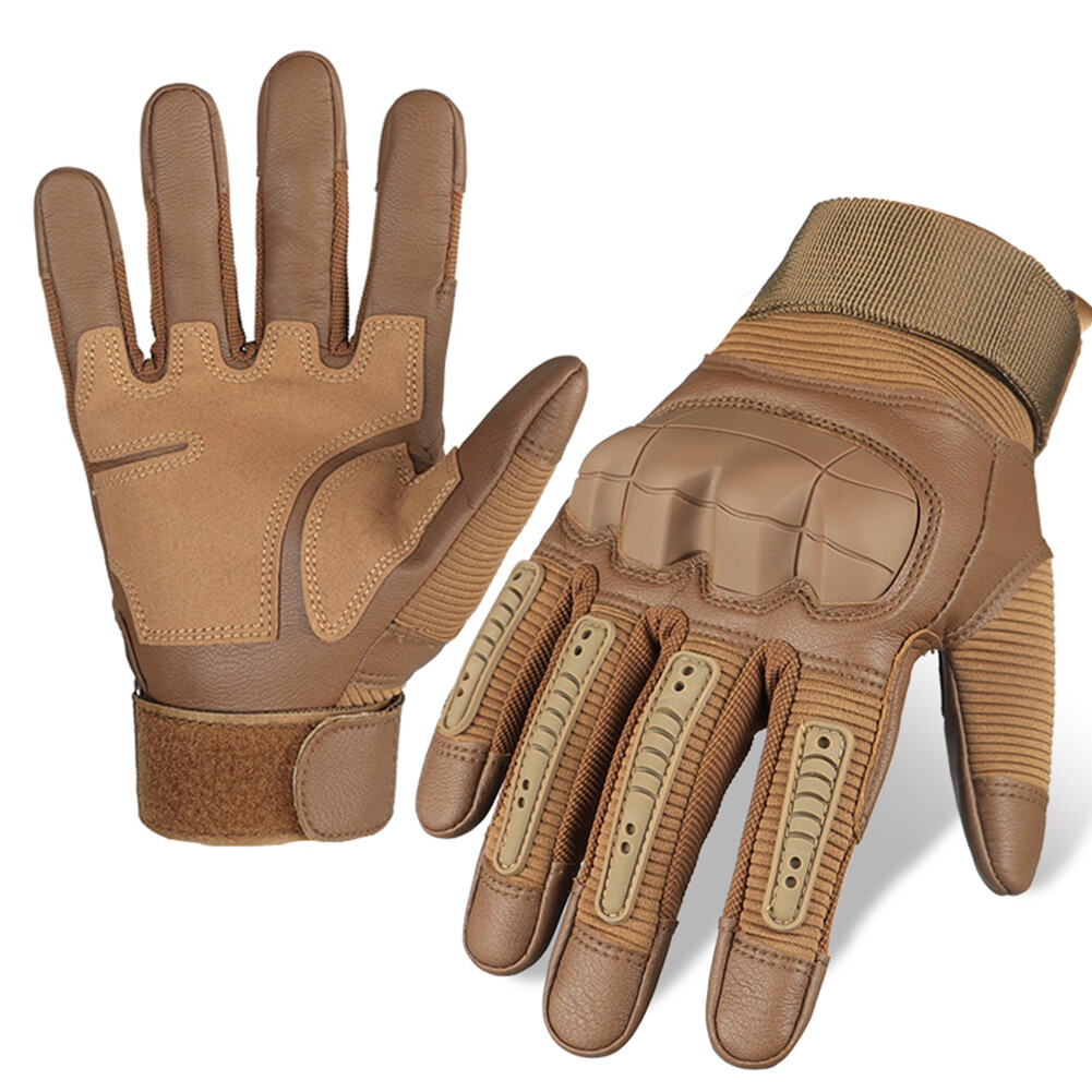Men’s Tactical Gloves Touch Screen Windproof Full Finger Gloves Army Military US