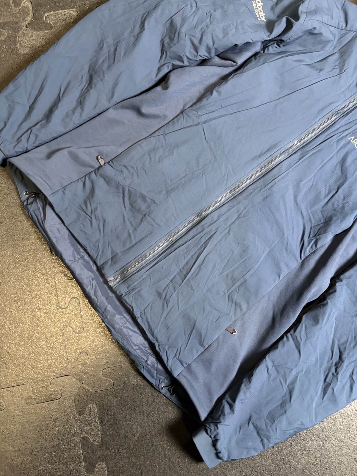 Arc’teryx Atom SL Hoody Womens Medium Full Zip Lightweight Blue Arcteryx Jacket