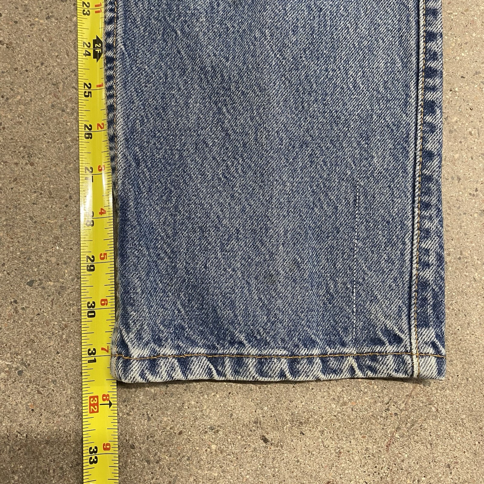 Vtg Levi’s 540 Jeans Relaxed Fit Mens Actual 32×31.5 Blue Medium Wash USA Made