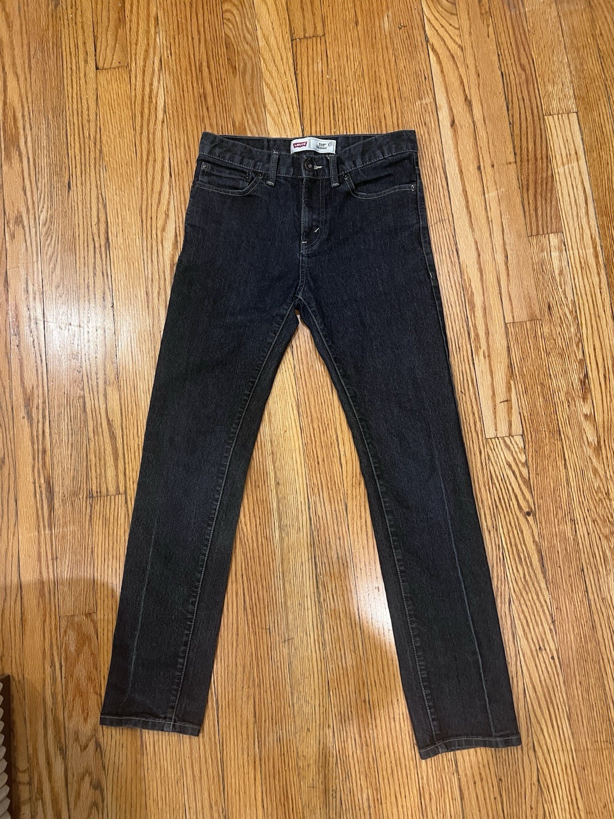 Levi’s 510 Skinny Jeans Men’s 29×29 Dark Wash Stretch Denim Black