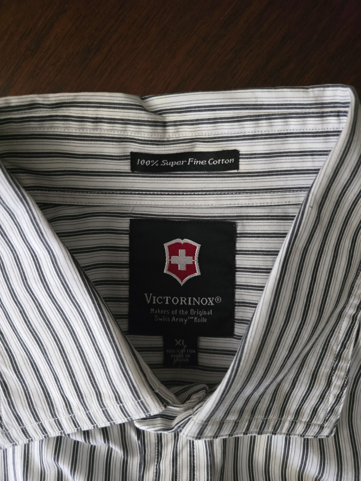 Victorinox Swiss Army Mens Super Fine Cotton Shirt XL NWT $85
