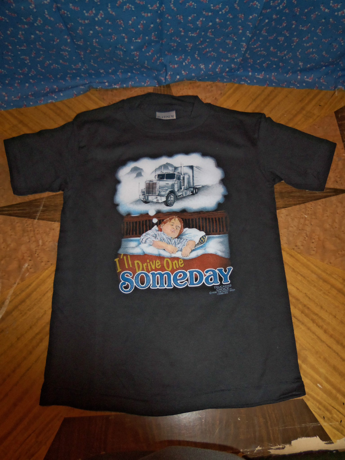 Truckers Choice Child’s T-Shirt Truckers Trucking Related Cute Funny U Chose