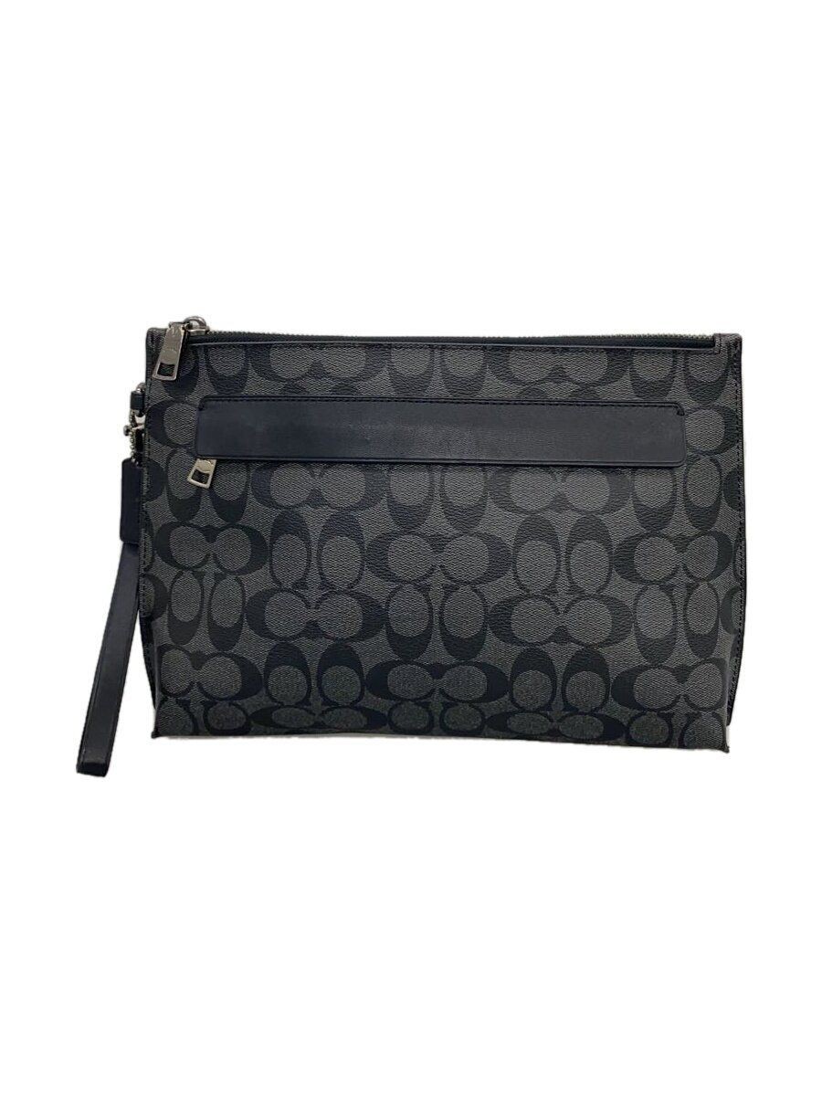 Coach Other Bag Leather BLK Total Pattern A1880-f29508 Used