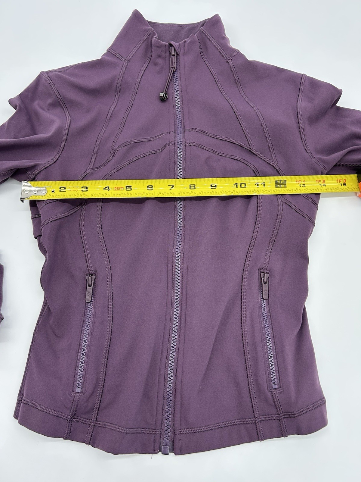 Lululemon Define Jacket Plum Mauve Size 4 Full Zip Yoga Athletic