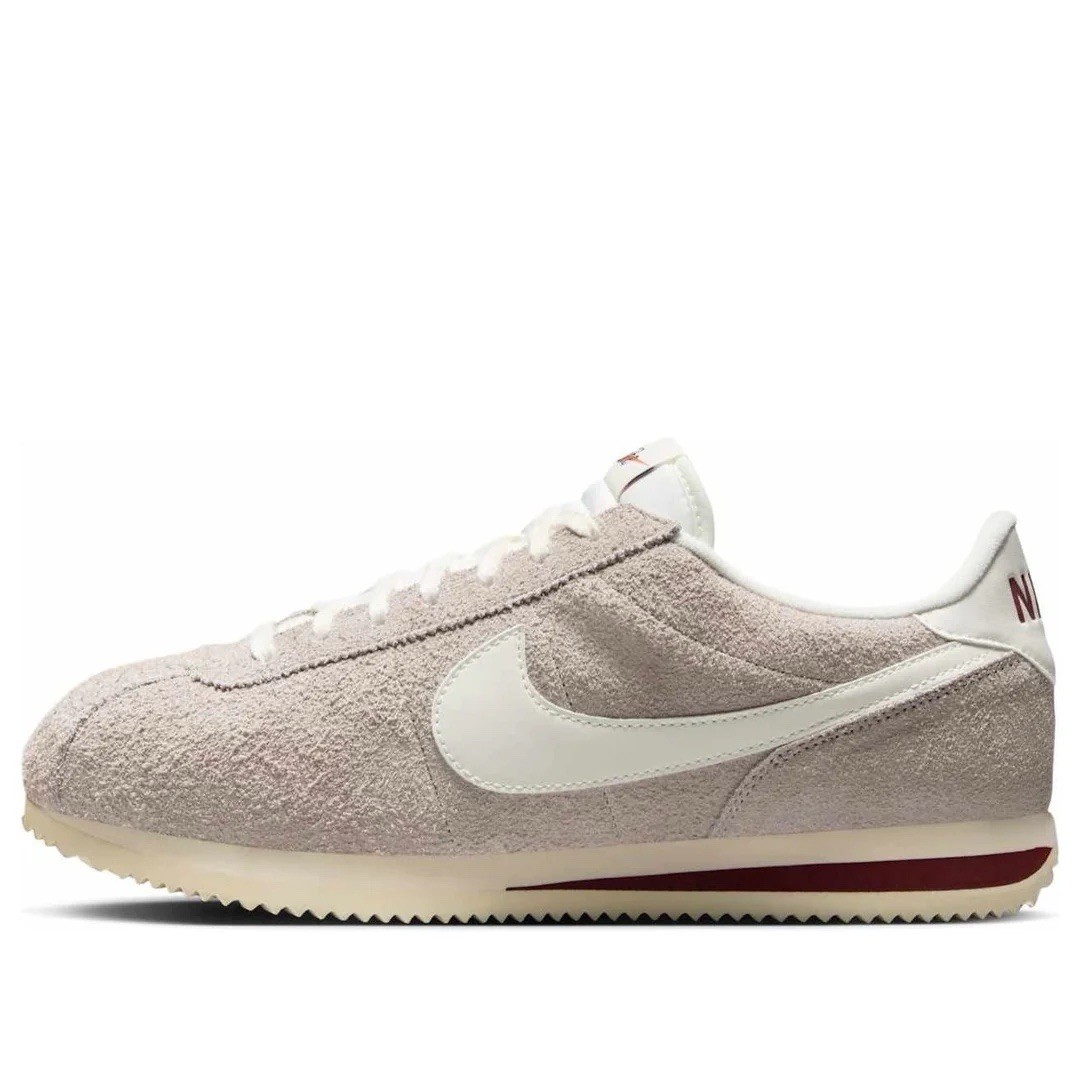Nike Cortez SE College Grey Team Red Lace up Sneakers HF3142-001 Men’s Sizes