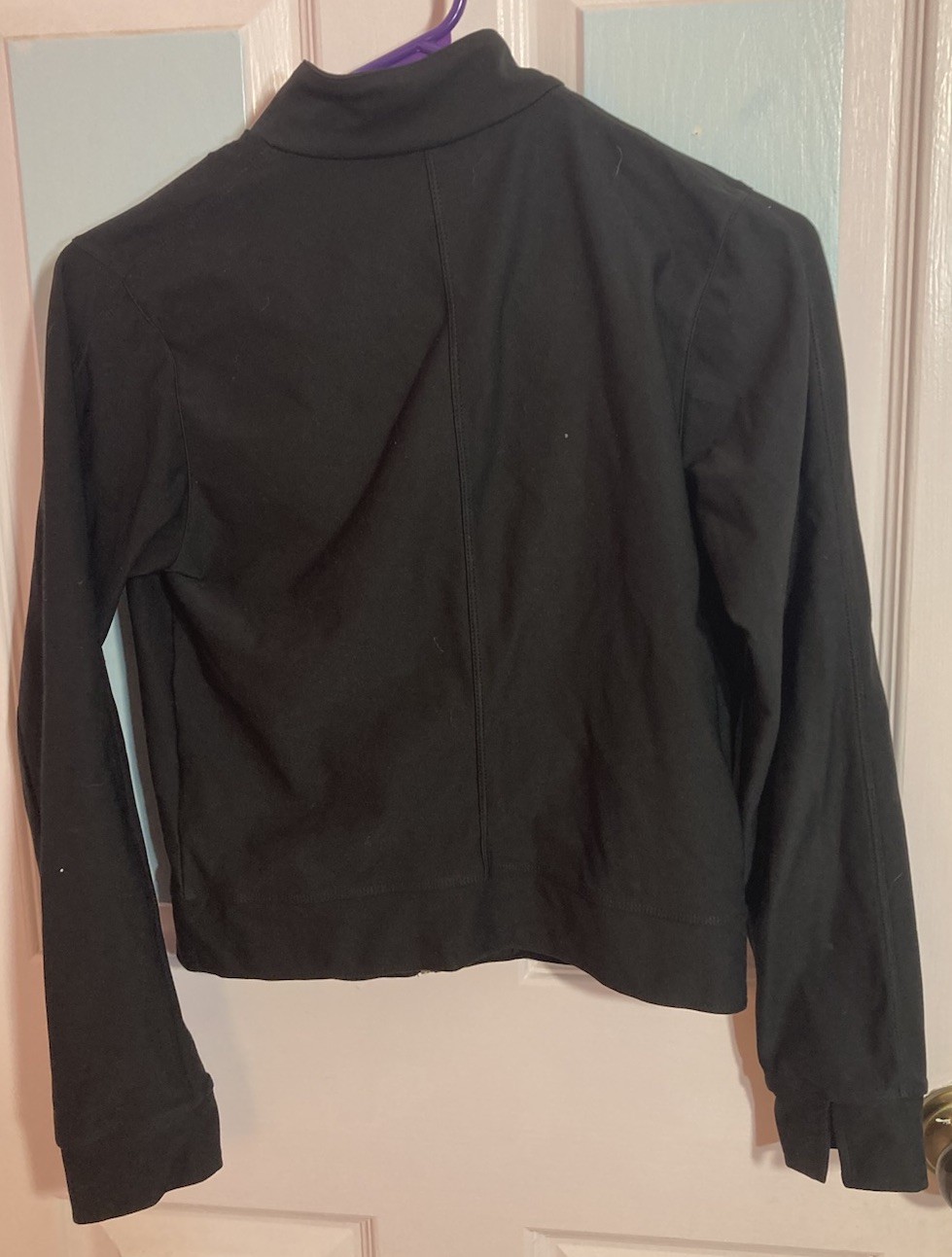 Nike Dri-FIT Women’s Full Zip Track Jacket Black Polyester Size S