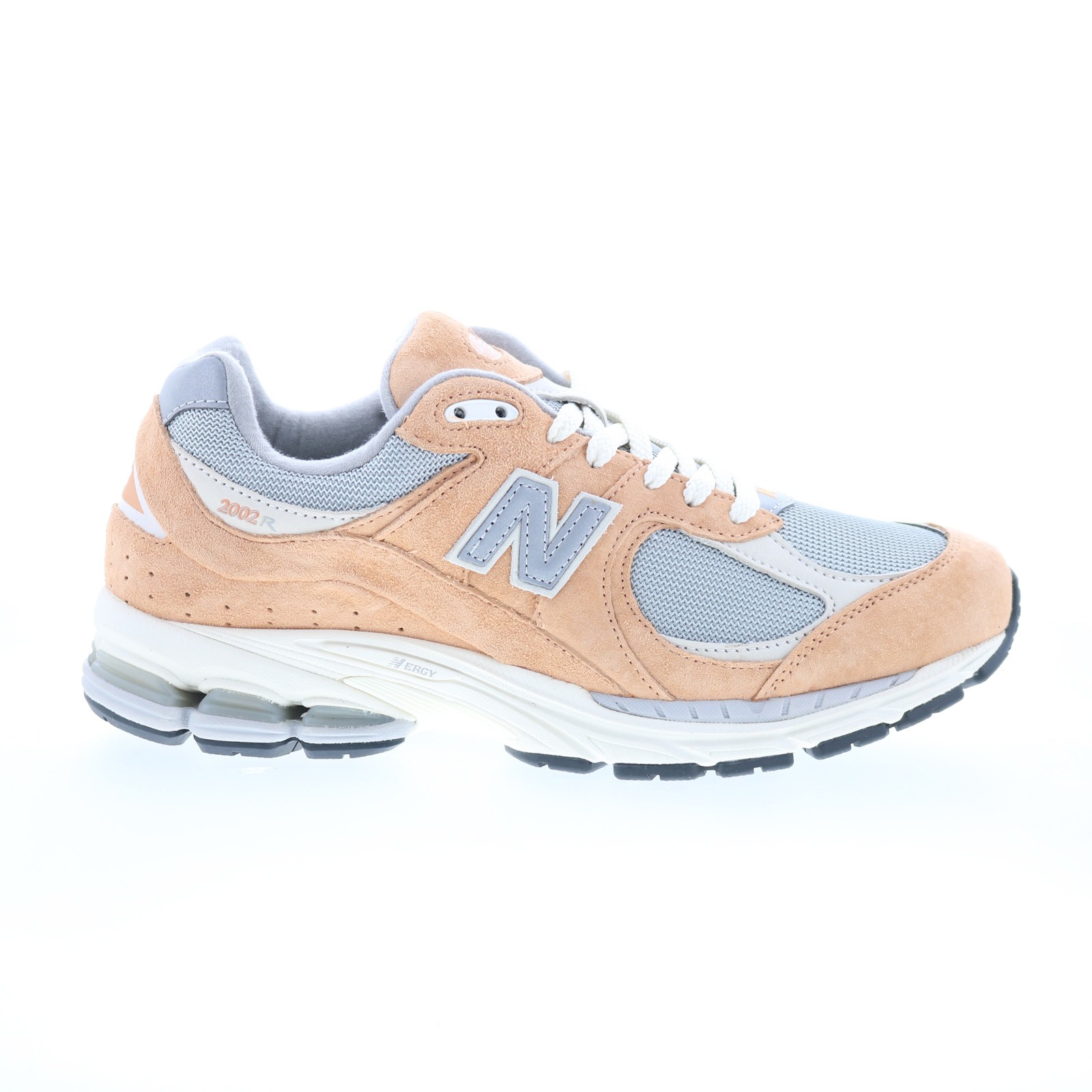 New Balance 2002R M2002RHM Mens Gray Suede Lifestyle Sneakers Shoes
