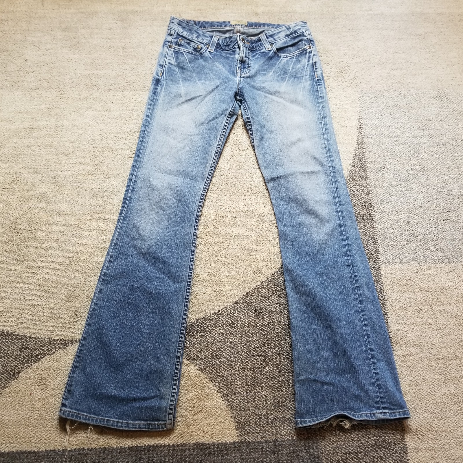 Buckle BKE Jeans Women 30×31 Blue Stretch Denim Mystic 20 Flare Low