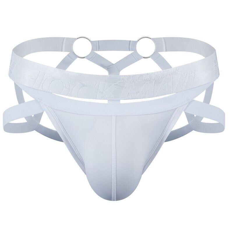 Jockmail Sexy Men’s Jockstrap Briefs Underwear G-string Thongs T-back Underpant