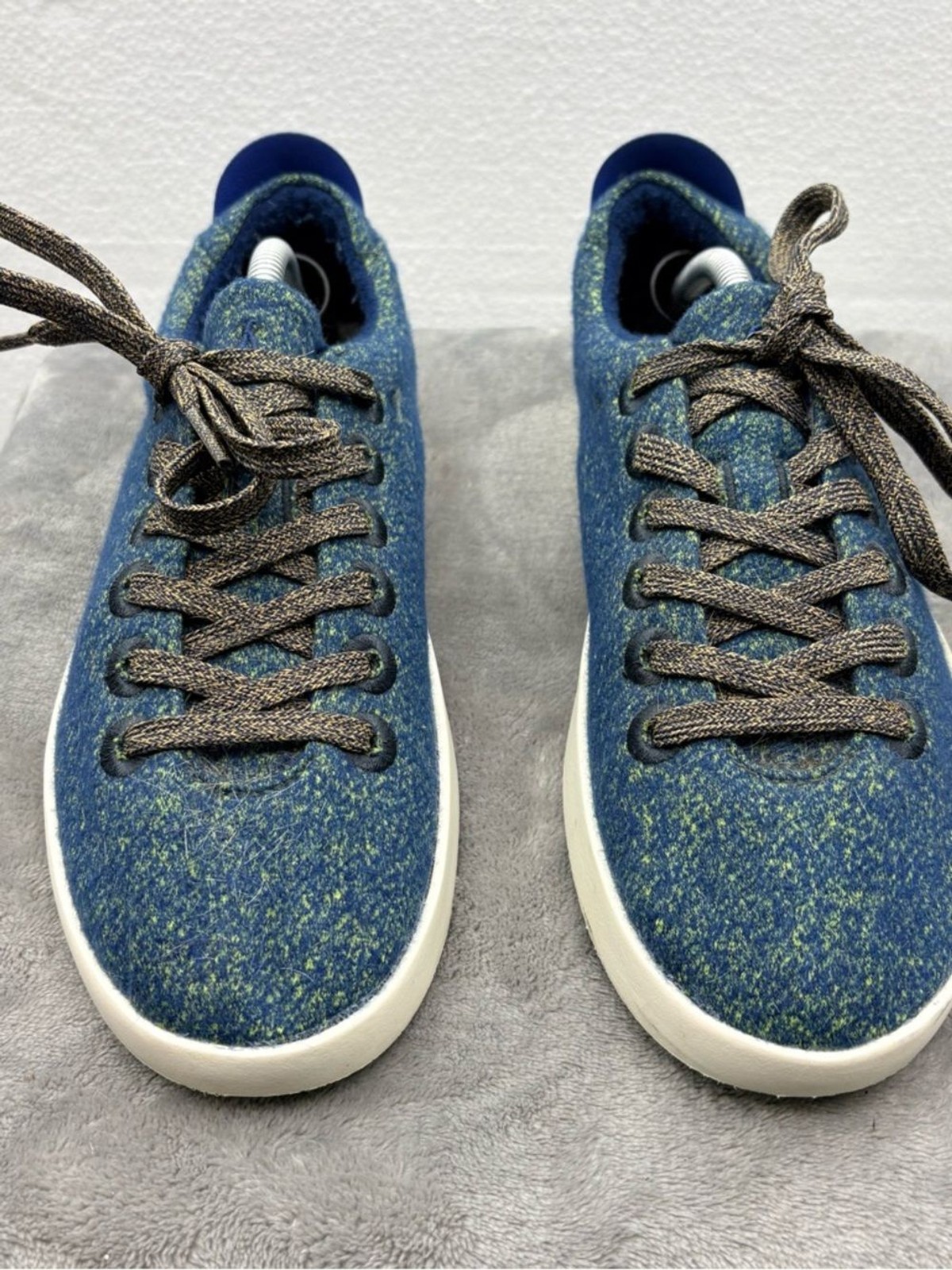 Allbirds Sneakers Womens 7 Wool Piper Blue Speckled Classic Low Top