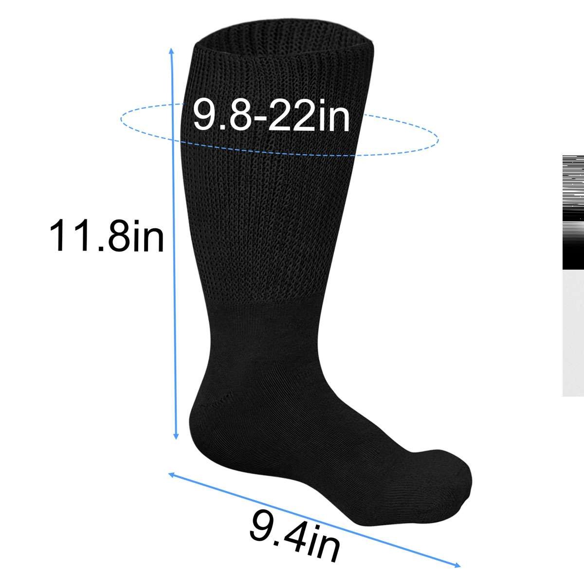 US Knee High Compression Socks Pain Relief Calf Leg Foot Support Stocking Unisex